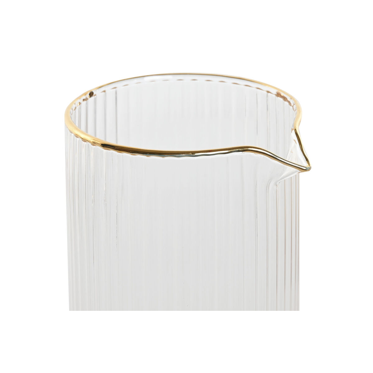 Jug Home ESPRIT Transparent Golden Crystal